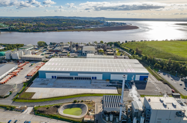 CGI render of Viking Park, a warehousing unit within 3MG, Halton.